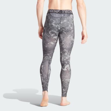 Men's Gray/Black Leggings