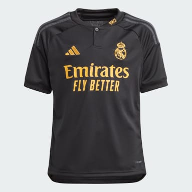 Trai Bóng Đá Áo Đấu Thứ Ba Real Madrid 23/24 Trẻ Em