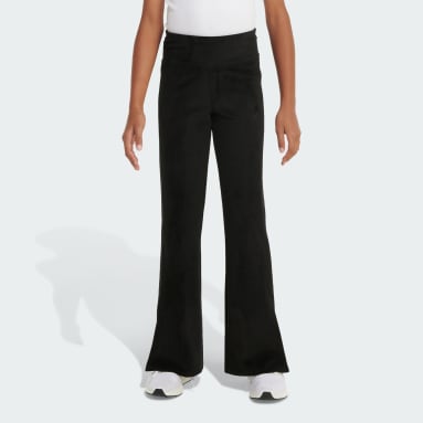 adidas Crushed Velvet Flared Pants - Black | Women's Lifestyle | adidas US