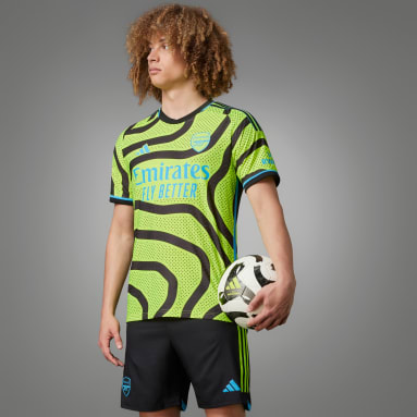 Mænd Fodbold Gul Arsenal 23/24 Authentic udebanetrøje