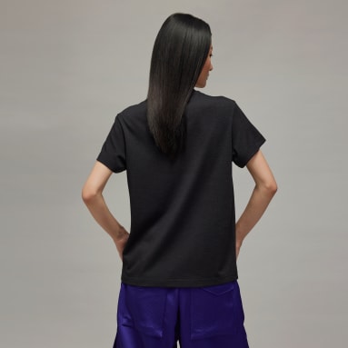 เสื้อยืดพรีเมียมแขนสั้นทรงเรกูลาร์ Y-3