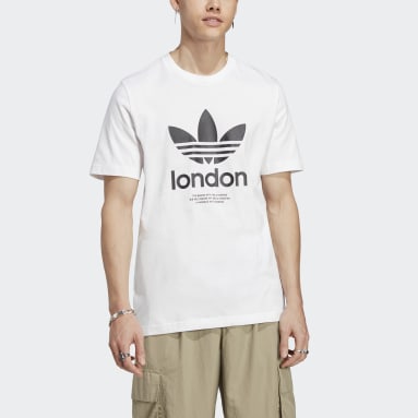 T-shirt Icone London City Originals Blanc Hommes Originals