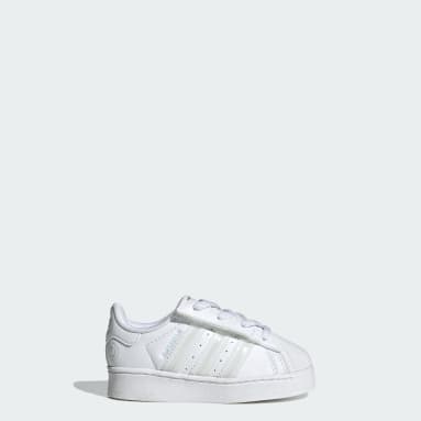 Zapatillas Superstar con luces LED y práctico cierre con pasadores elásticos para niños
