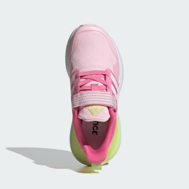 Kinderen Sportswear roze RapidaSport Bounce Schoenen met Elastische Veters en Klittenband