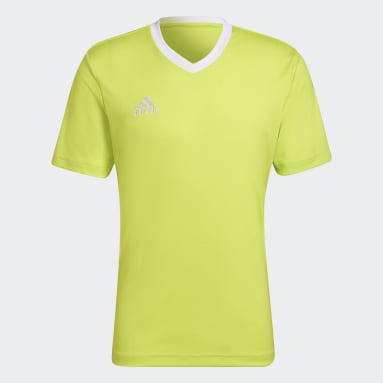 ผู้ชาย ฟุตบอล สีเหลือง เสื้อฟุตบอล Entrada 22