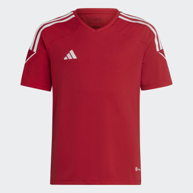 Youth 8-16 Years Soccer Red Tiro 23 League Jersey