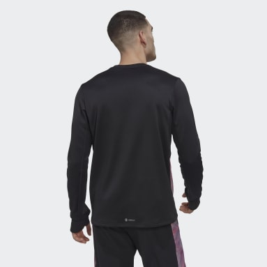 Own the Run Colorblock Genser Svart
