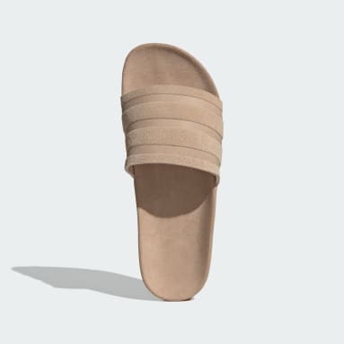 Adidas tan slides 2025