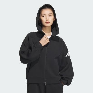 Z.N.E. JAPAN ルーズフィット フルジップフーディー
