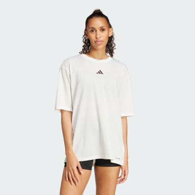 White graphic tees on sale