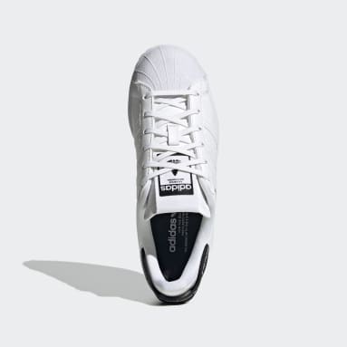 Youth 8-16 Years Originals White Superstar Shoes