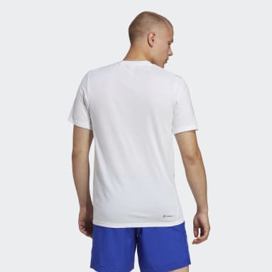 Muži Tréning A Fitnes biela Tričko Train Essentials Feelready Training