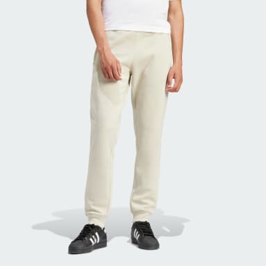 adidas Premium Essentials Fleece Pants - Beige | Men's Lifestyle | adidas US