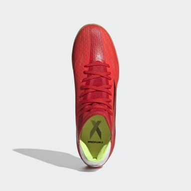red and white messi cleats
