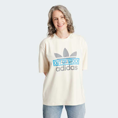 Camiseta Trefoil Reprocessado adidas Originals x KSENIASCHNAIDER