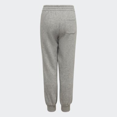 Kinderen Sportswear grijs adidas Essential 3-Stripes Broek