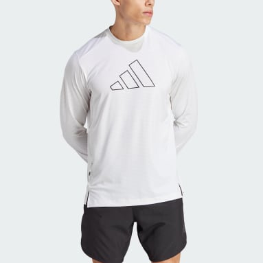 Adidas Train Icons Small Logo Long Sleeve Training Tee