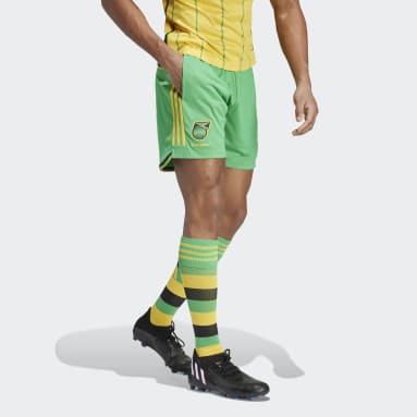 Shorts Local Jamaica 23 Verde Hombre Fútbol