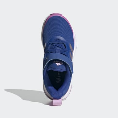 Chaussure Fortarun Sport Running avec lacets élastiques et scratch sur le dessus Bleu Enfants 4-8 Years Sportswear