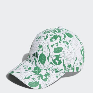 Men Golf White Monogram Cap
