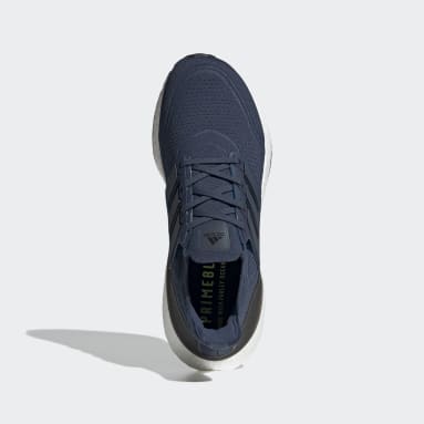 Men Running Blue Ultraboost 21 Shoes