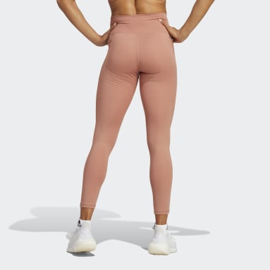 Dames Fitness En Training Optime Stash Pocket High-Waisted 7/8 Legging