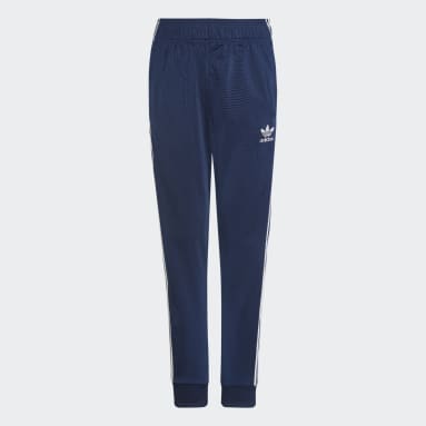 Adidas navy tracksuit sales