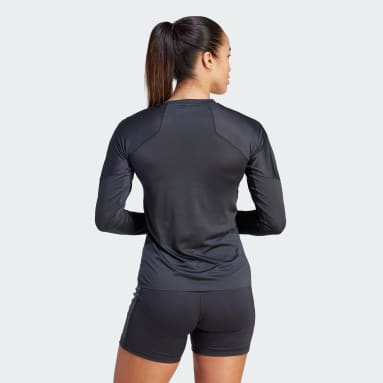 Women Running Black Adizero Promo Running Long Sleeve Tee