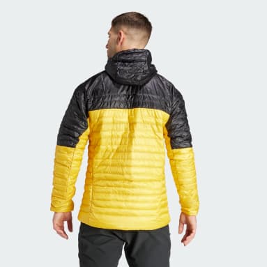 Casaco de Penas com Capuz Techrock TERREX Amarelo Homem TERREX