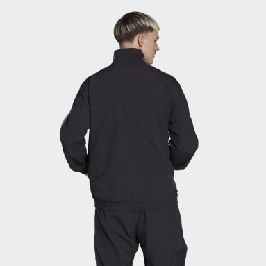 Muži Originals černá Sportovní bunda Adicolor Classics Trefoil