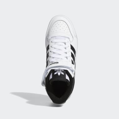 Youth 8-16 Years Originals White Forum Mid Shoes