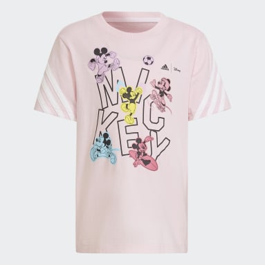 Kids Training Pink adidas x Disney Mickey Mouse Tee