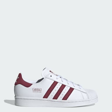 Adidas superstar 80s maroon online