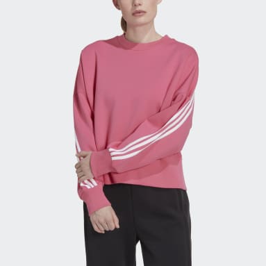 Sudadera adidas Sportswear Future Icons 3 bandas Rosa Mujer Sportswear