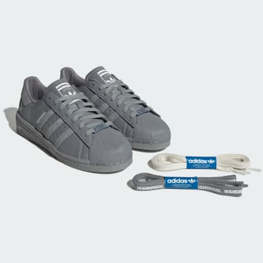 Tenis Superstar Gris Hombre Originals