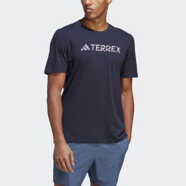 Camiseta Terrex Classic Logo Azul Hombre TERREX