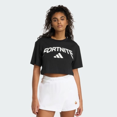 adidas x Fortnite Crop Tee