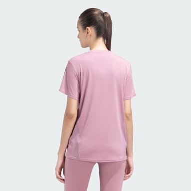 Women Running Pink OWN THE RUN TEE