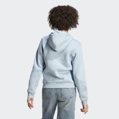 Casaco com Capuz em Fleece ALL SZN Azul Mulher Sportswear