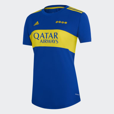 Camiseta Titular Boca Juniors 21/22 Azul Mujer Fútbol