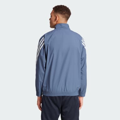 Men Sportswear Blue Future Icons 3-Stripes Woven Track Jacket