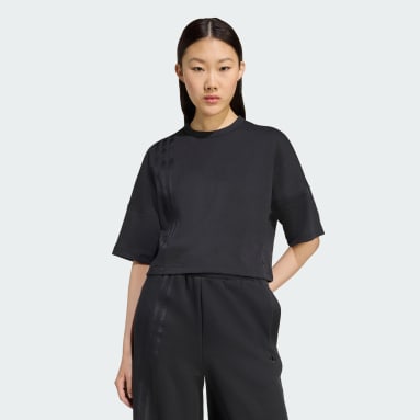 T-shirt asymétrique à 3 bandes