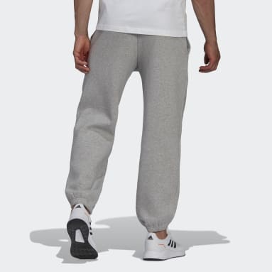Pantalon de survêtement en molleton de coton et jambres droites Essentials FeelVivid Gris Hommes Sportswear