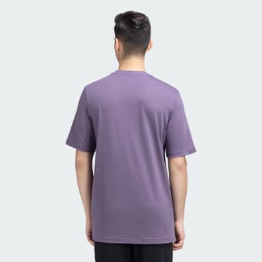 Men Training Purple MYST FILL TEE