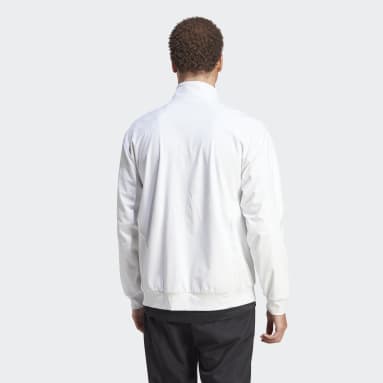 Bluza Tennis Velour Pro Bialy