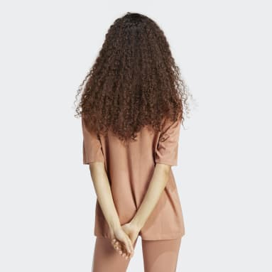 Women Originals Brown Adicolor Classics Oversized Tee