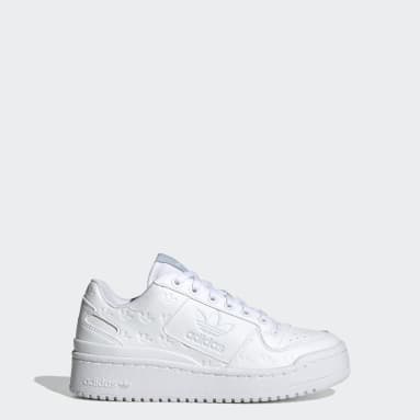 Kinder Originals Forum Bold Schuh Weiß