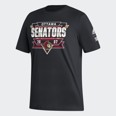T-shirt Sénateurs Playmaker noir Hommes Sportswear