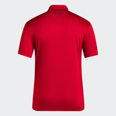 Adidas climalite polo shirt mens discount
