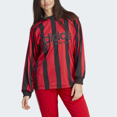 Camiseta manga larga Jacquard Negro Mujer Sportswear
